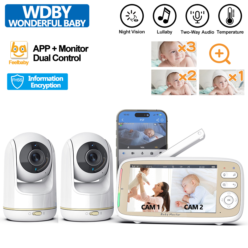 جهاز مراقبة الطفل VB803 PRO، م - مراجعة Home Cinema Wireless وسعره