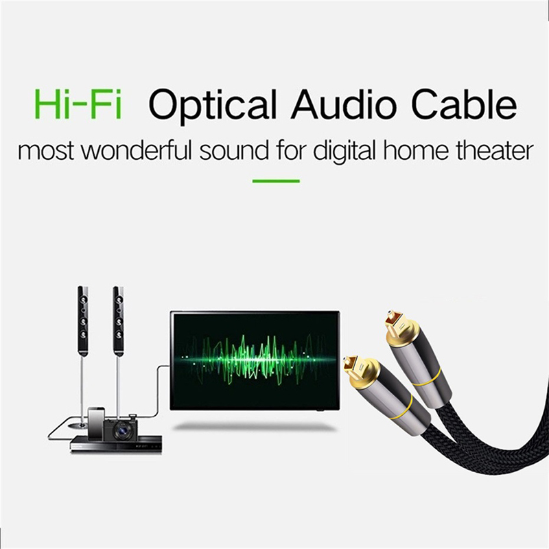 ايفي 5.1 الرقمية SPDIF كيبلات  - مراجعة Home Cinema Tv وسعره