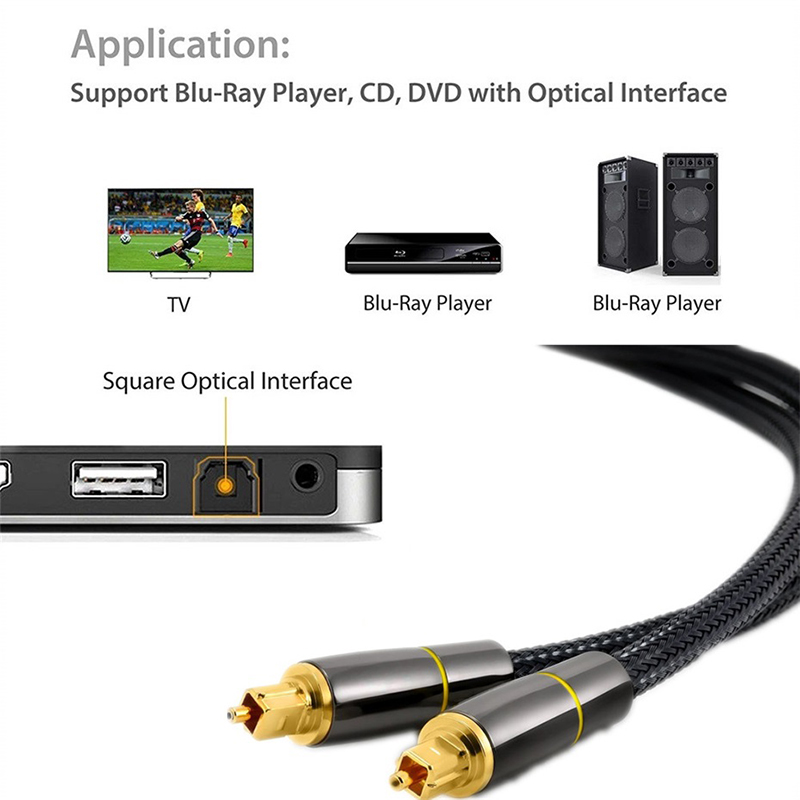 ايفي 5.1 الرقمية SPDIF كيبلات  - مراجعة Home Cinema Tv وسعره
