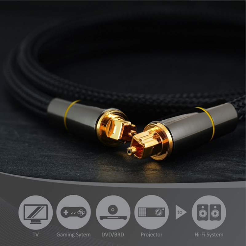 ايفي 5.1 الرقمية SPDIF كيبلات  - مراجعة Home Cinema Tv وسعره