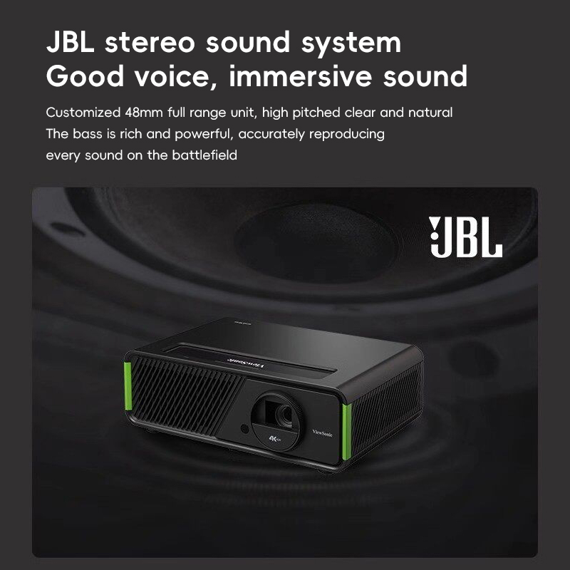 جهاز عرض فيوسونيك TK9 بدقة 4K  - مراجعة Home Cinema Jbl وسعره