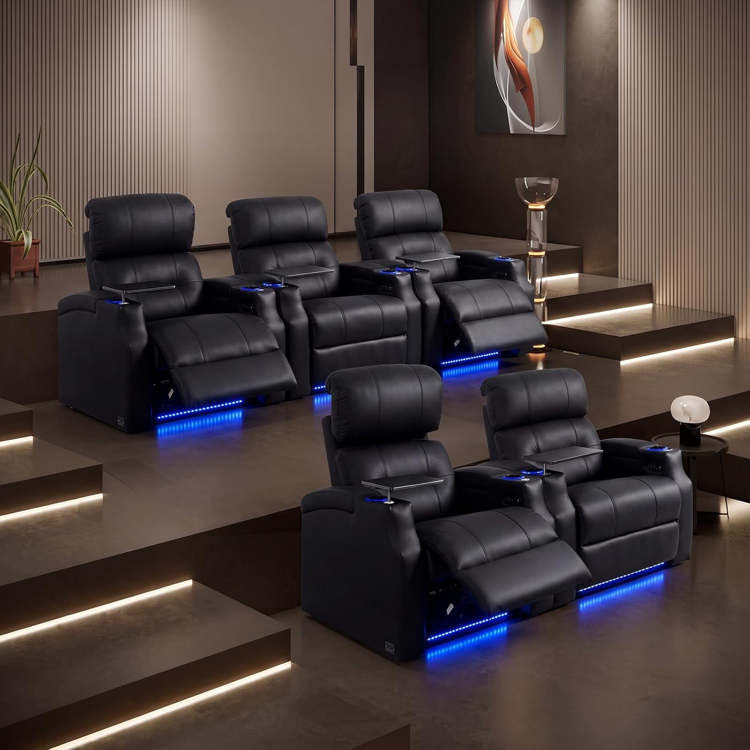 كرسي استرخاء مسرح منزلي من الج - مراجعة Home Cinema Chairs وسعره