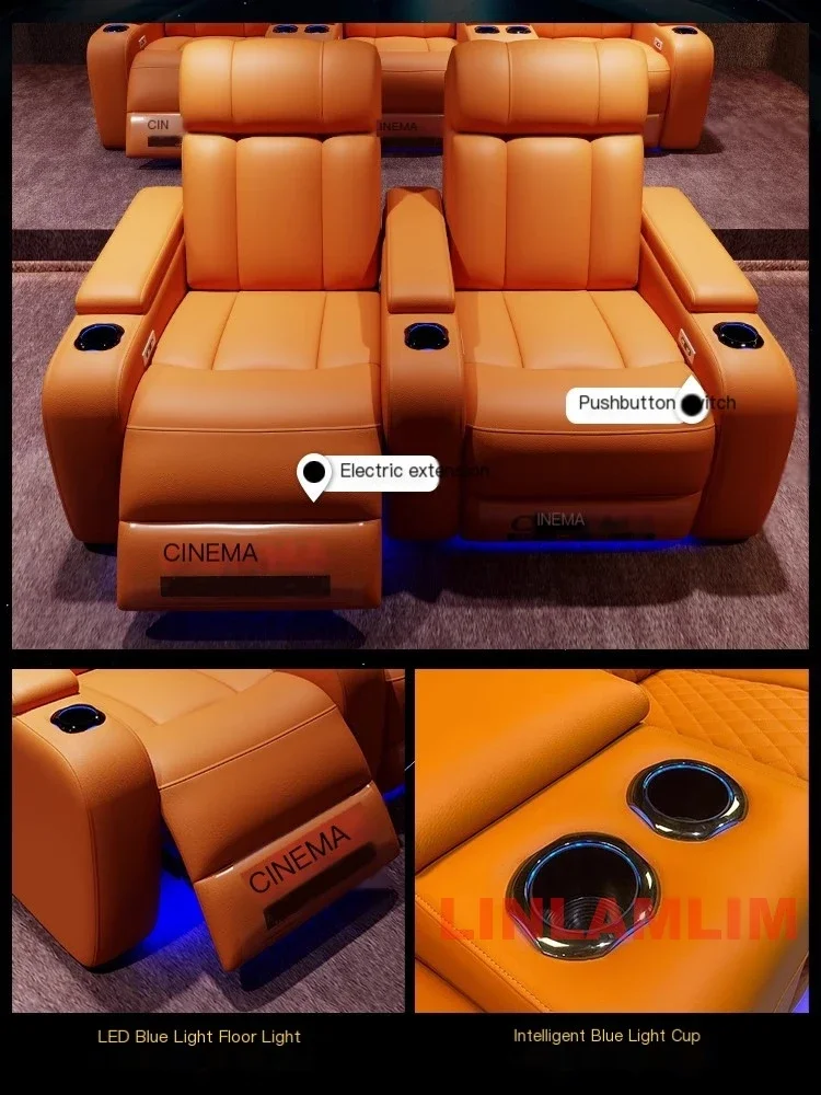 كرسي سينما فاخر كهربائي من مان - مراجعة Home Cinema Chairs وسعره