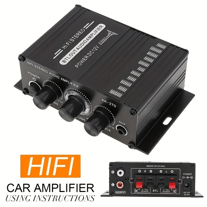 مكبر صوت صغير AK-270 بقوة 400  - مراجعة Audio Home Cinema وسعره